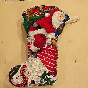 Extra Large Santa Chimney Christmas Stocking